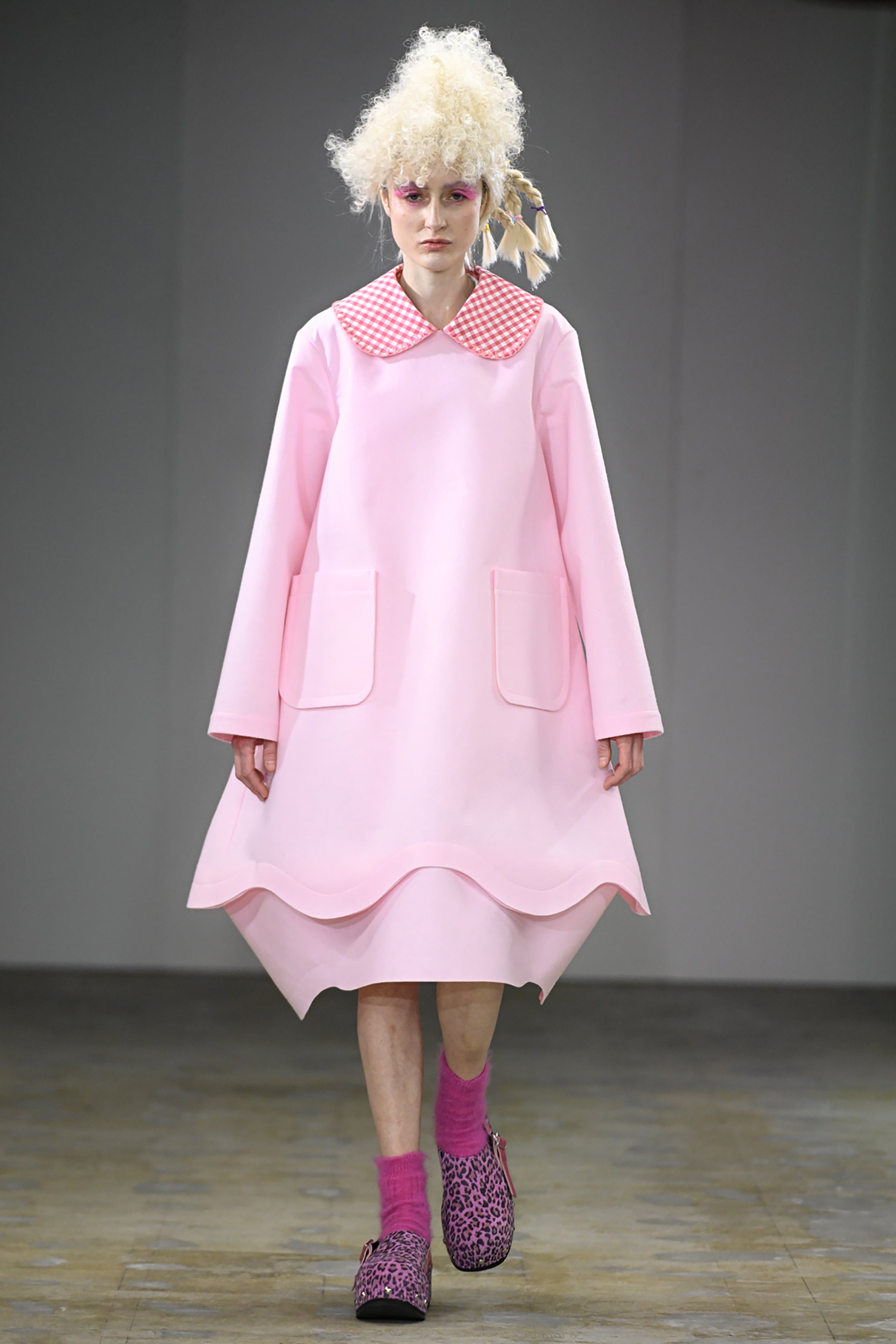 Fashion model wearing a tao AW26 outfit